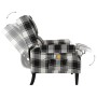 Silla reclinable tela multicolor de vidaXL, Sillones de masaje eléctricos - Ref: Foro24-329319, Precio: 190,26 €, Descuento: %