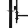Puerta para valla con puntas de lanza 100x75 cm