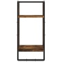 Estantes pared barras 6 pzas madera de ingeniería roble ahumado en Estantes y estanterías | Comprar online en Foro24