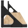 Estantes de pared 2 unidades roble Sonoma 60x15x15,5 cm
