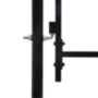 Puerta doble para valla con puntas de lanza 300x150 cm