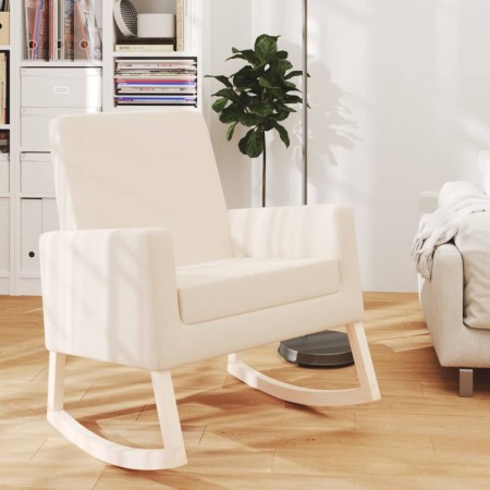 Cream fabric rocking chair by vidaXL, Rocking chairs - Ref: Foro24-329424, Price: 160,17 €, Discount: %