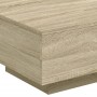 Mesa de centro madera de ingeniería roble Sonoma 55x55x31 cm en Mesas de centro | Comprar online en Foro24