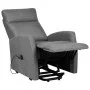 Sillón elevable tela gris claro de vidaXL, Sillones - Ref: Foro24-329605, Precio: 314,68 €, Descuento: %