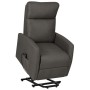 Sillón elevable tela gris oscuro de vidaXL, Sillones - Ref: Foro24-329606, Precio: 249,22 €, Descuento: %