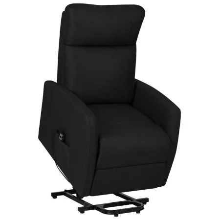 Black fabric lifting armchair by vidaXL, Armchairs - Ref: Foro24-329607, Price: 312,70 €, Discount: %