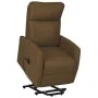 Brown fabric lift-up armchair by vidaXL, Armchairs - Ref: Foro24-329609, Price: 319,04 €, Discount: %