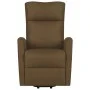 Sillón elevable tela marrón de vidaXL, Sillones - Ref: Foro24-329609, Precio: 319,04 €, Descuento: %