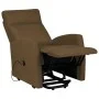 Sillón elevable tela marrón de vidaXL, Sillones - Ref: Foro24-329609, Precio: 319,04 €, Descuento: %