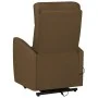 Sillón elevable tela marrón de vidaXL, Sillones - Ref: Foro24-329609, Precio: 319,04 €, Descuento: %