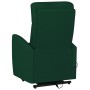 Dark green fabric lifting armchair by vidaXL, Armchairs - Ref: Foro24-329611, Price: 339,90 €, Discount: %