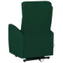 Dark green fabric lifting armchair by vidaXL, Armchairs - Ref: Foro24-329611, Price: 380,96 €, Discount: %