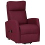 Sillón elevable tela morado de vidaXL, Sillones - Ref: Foro24-329612, Precio: 309,76 €, Descuento: %