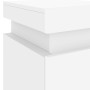 Mesita de noche con luces LED blanco 35x39x55 cm en Mesitas de noche | Comprar online en Foro24