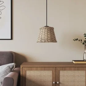 Wicker brown ceiling lampshade Ø15x12 cm by vidaXL, Lampshades - Ref: Foro24-364372, Price: 12,44 €, Discount: %