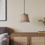 Wicker brown ceiling lampshade Ø15x12 cm by vidaXL, Lampshades - Ref: Foro24-364372, Price: 12,44 €, Discount: %