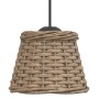Deckenlampenschirm Korbgeflecht braun Ø15x12 cm von vidaXL, Lampenschirme - Ref: Foro24-364372, Preis: 12,71 €, Rabatt: %