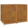 Garten-Aufbewahrungsbox aus massivem Akazienholz 140x87x104 cm von vidaXL, Aufbewahrungsboxen für den Außenbereich - Ref: For...