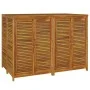 Garten-Aufbewahrungsbox aus massivem Akazienholz 140x87x104 cm von vidaXL, Aufbewahrungsboxen für den Außenbereich - Ref: For...