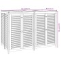 Garten-Aufbewahrungsbox aus massivem Akazienholz 140x87x104 cm von vidaXL, Aufbewahrungsboxen für den Außenbereich - Ref: For...
