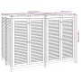 Garten-Aufbewahrungsbox aus massivem Akazienholz 140x87x104 cm von vidaXL, Aufbewahrungsboxen für den Außenbereich - Ref: For...