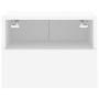 Muebles de pared TV 2 uds madera ingeniería blanco 40x30x30 cm en Muebles TV | Comprar online en Foro24