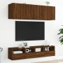 Mueble de pared TV madera ingeniería roble marrón 40x30x30 cm en Muebles TV | Comprar online en Foro24