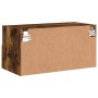 Mueble de pared TV madera ingeniería roble ahumado 60x30x30 cm en Muebles TV | Comprar online en Foro24