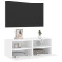 Mueble de pared para TV madera de ingeniería blanco 80x30x30 cm en Muebles TV | Comprar online en Foro24