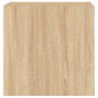 Muebles de TV de pared 2 uds madera roble Sonoma 40,5x30x40 cm