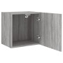 Muebles de TV de pared 2 uds madera gris Sonoma 40,5x30x40 cm en Muebles TV | Comprar online en Foro24