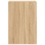 Mueble TV de pared madera ingeniería roble Sonoma 40,5x30x60 cm
