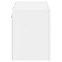 Mueble para TV de pared blanco 60x30x41 cm
