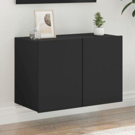 Mueble para TV de pared negro 60x30x41 cm en Muebles TV | Comprar online en Foro24