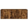 Muebles para TV de pared 2 unidades roble ahumado 60x30x41 cm