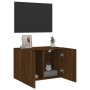 Mueble para TV de pared roble marrón 60x30x41 cm en Muebles TV | Comprar online en Foro24