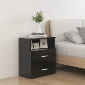Nachttische 2 Einheiten schwarz 50x32x60 cm von vidaXL, Nachttische - Ref: Foro24-803275, Preis: 90,77 €, Rabatt: %