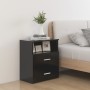 Mesitas de noche 2 unidades negro 50x32x60 cm de vidaXL, Mesitas de noche - Ref: Foro24-803275, Precio: 95,08 €, Descuento: %
