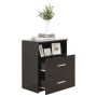 Mesitas de noche 2 unidades negro 50x32x60 cm de vidaXL, Mesitas de noche - Ref: Foro24-803275, Precio: 95,08 €, Descuento: %