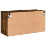 Mueble para TV de pared roble ahumado 80x30x41 cm en Muebles TV | Comprar online en Foro24