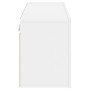 Mueble para TV de pared blanco 100x30x41 cm