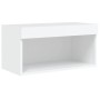 Mueble para TV con luces LED blanco 60x30x30 cm