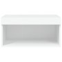 Mueble para TV con luces LED blanco 60x30x30 cm