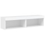 Muebles para TV con luces LED 2 uds blanco 60x30x30 cm en Muebles TV | Comprar online en Foro24