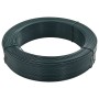 Alambre de atar vallas acero verde ennegrecido 250 m 0,9/1,4 mm