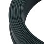 Alambre de atar vallas acero verde ennegrecido 250 m 0,9/1,4 mm
