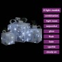 Dekorative Weihnachtsgeschenkbox, 3-teilig, weiß, für Innen- und Außenbereich. von vidaXL, Weihnachtsbeleuchtung - Ref: Foro2...