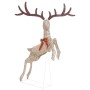 Reno decorativo de Navidad dorado 120 LEDs blanco cálido de vidaXL, Luces de Navidad - Ref: Foro24-329768, Precio: 90,69 €, D...