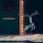 White Christmas decorative reindeer 120 cold white LEDs by vidaXL, Christmas lights - Ref: Foro24-329769, Price: 63,44 €, Dis...