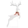 White Christmas decorative reindeer 120 cold white LEDs by vidaXL, Christmas lights - Ref: Foro24-329769, Price: 63,44 €, Dis...